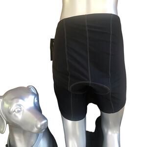 NEW BDI Direct Cycling Padded Gel Black Shorts Women’s Size XL NWT